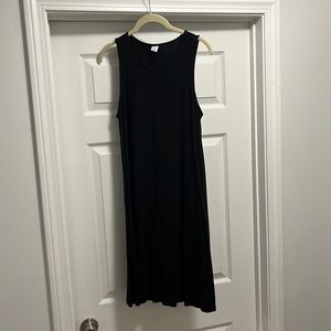 Old Navy Black Swing Dress
